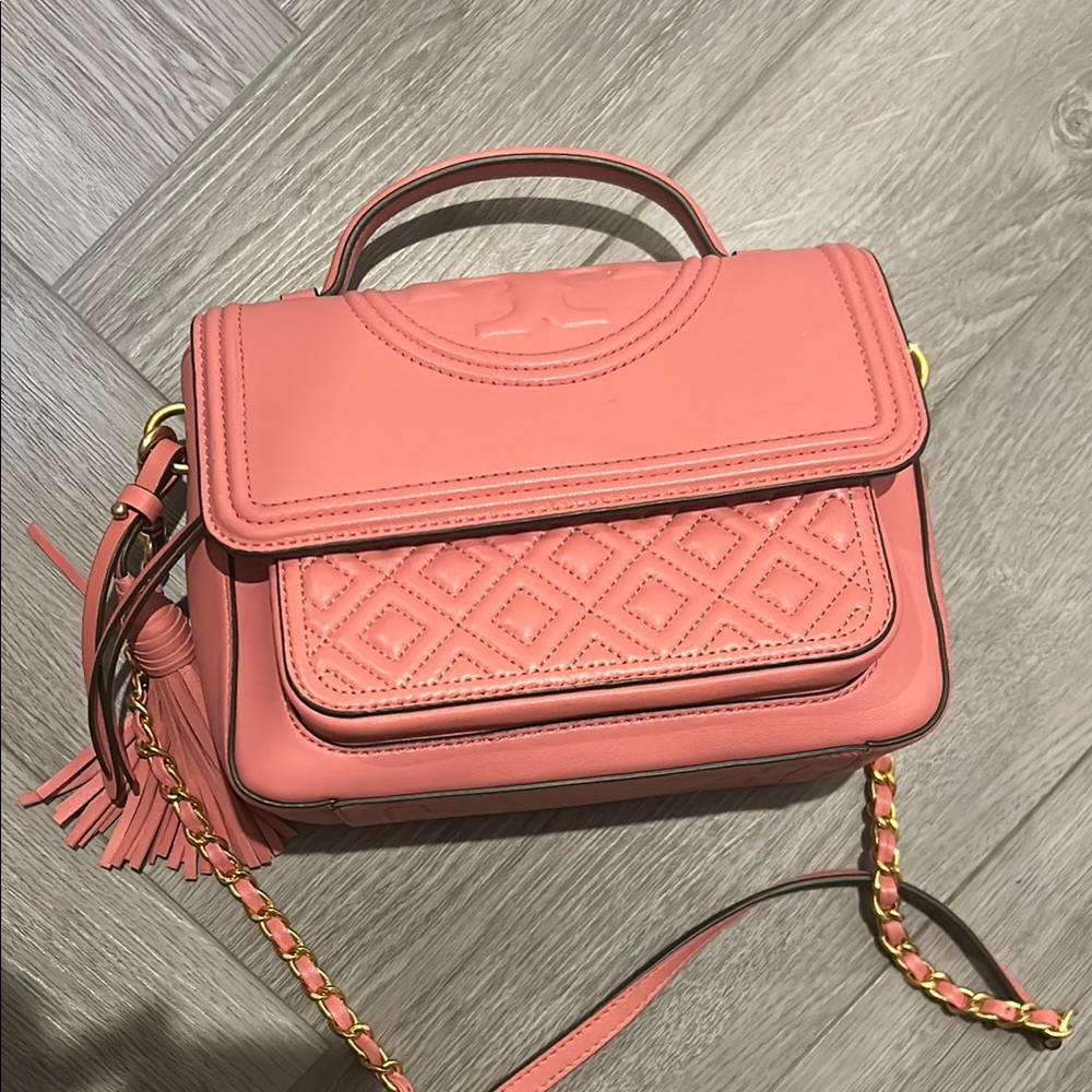Tory Burch Fleming Quilted Handbag